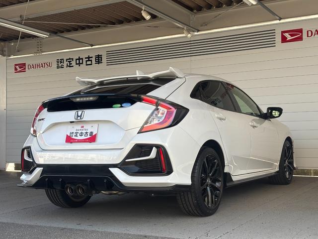 シビックハッチバックオートエアコン　アイドリングストップシステム　プッシュボタンスタート　キーレスエントリーシステム　ホンダセンシング　バックカメラ　ドライブレコーダー（奈良県）の中古車