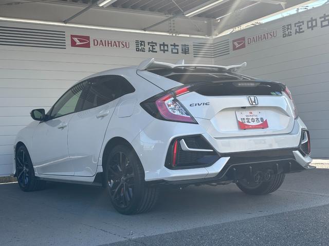 シビックハッチバックオートエアコン　アイドリングストップシステム　プッシュボタンスタート　キーレスエントリーシステム　ホンダセンシング　バックカメラ　ドライブレコーダー（奈良県）の中古車