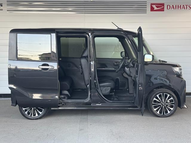 タントカスタムＲＳカーナビゲーション　バックカメラ　ドライブレコーダー　オートエアコン　フロントシートヒーター　電動パーキングブレーキ　左右パワースライドドア　ＬＥＤヘッドランプ　電動格納式ドアミラー（奈良県）の中古車