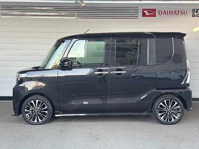 タントカスタムＲＳカーナビゲーション　バックカメラ　ドライブレコーダー　オートエアコン　フロントシートヒーター　電動パーキングブレーキ　左右パワースライドドア　ＬＥＤヘッドランプ　電動格納式ドアミラー（奈良県）の中古車