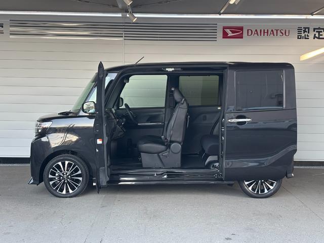 タントカスタムＲＳカーナビゲーション　バックカメラ　ドライブレコーダー　オートエアコン　フロントシートヒーター　電動パーキングブレーキ　左右パワースライドドア　ＬＥＤヘッドランプ　電動格納式ドアミラー（奈良県）の中古車