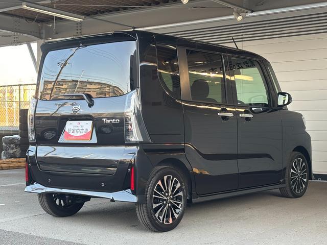 タントカスタムＲＳカーナビゲーション　バックカメラ　ドライブレコーダー　オートエアコン　フロントシートヒーター　電動パーキングブレーキ　左右パワースライドドア　ＬＥＤヘッドランプ　電動格納式ドアミラー（奈良県）の中古車