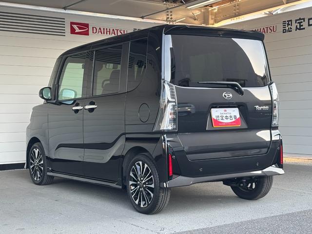 タントカスタムＲＳカーナビゲーション　バックカメラ　ドライブレコーダー　オートエアコン　フロントシートヒーター　電動パーキングブレーキ　左右パワースライドドア　ＬＥＤヘッドランプ　電動格納式ドアミラー（奈良県）の中古車