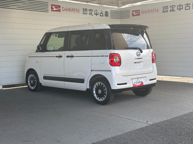 ムーヴキャンバスセオリーＧターボ純正ナビ　バックカメラ　両側電動スライドドア　ＥＴＣ車載器　前後録画ドライブレコーダー　運転席・助手席シートヒーター　電動パーキングブレーキ　オートエアコン　電動格納式ドアミラー　キーフリーシステム（奈良県）の中古車
