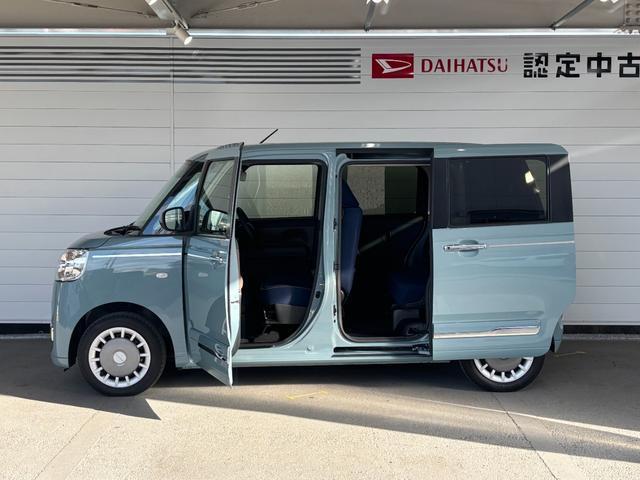 ムーヴキャンバスセオリーＧバックカメラ対応　両側電動スライドドア　電動パーキングブレーキ　運転席・助手席シートヒーター　電動格納式ドアミラー　パワーウィンドウ　オートエアコン　キーフリーシステム　アイドリングストップ機能（奈良県）の中古車