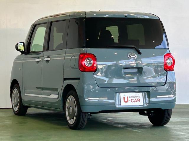 ムーヴキャンバスセオリーGナビ バックカメラ 両側電動スライドドア 電動パーキングブレーキ 運転席・助手席シートヒーター 電動格納式ドアミラー パワーウィンドウ オートエアコン キーフリーシステム アイドリングストップ機能(奈良県)の中古車