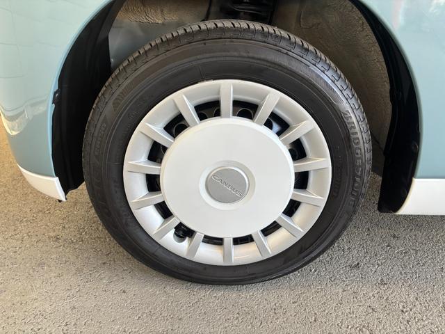 ムーヴキャンバスストライプスＧバックカメラ対応　両側電動スライドドア　電動パーキングブレーキ　運転席・助手席シートヒーター　電動格納式ドアミラー　パワーウィンドウ　プッシュスタートスイッチ　キーフリー　アイドリングストップ機能（奈良県）の中古車