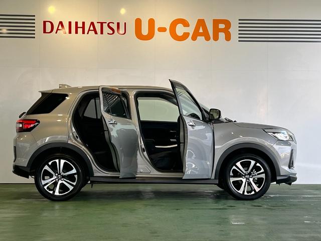 ロッキープレミアムGバックカメラ対応 プッシュボタンスタ−ト シ−トヒ−タ− 電動パーキング 全車速追従機能付ACC 衝突被害軽減ブレーキ コ−ナ−センサ− アイドリングストップ機能 LEDヘッドライト(奈良県)の中古車