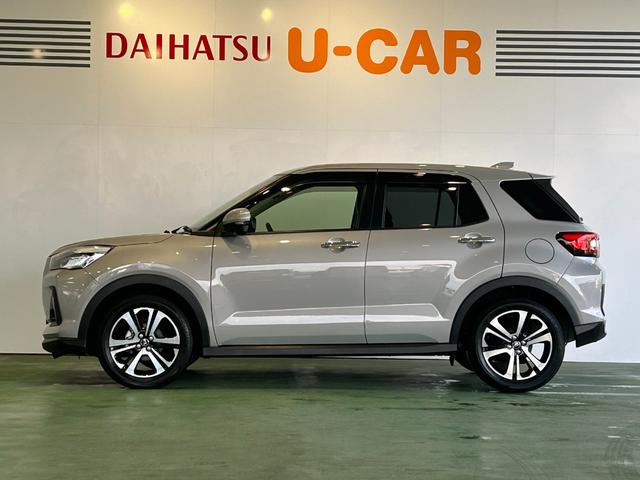 ロッキープレミアムGバックカメラ対応 プッシュボタンスタ−ト シ−トヒ−タ− 電動パーキング 全車速追従機能付ACC 衝突被害軽減ブレーキ コ−ナ−センサ− アイドリングストップ機能 LEDヘッドライト(奈良県)の中古車