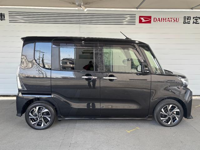 タントカスタムＸナビゲーション　バックカメラ　電動パーキングブレーキ　両側電動スライドドア　ＴＶコントロール　フロントシートヒーター　電動格納式ドアミラー　ＥＴＣ車載器　ドライブレコーダー　パワーウィンドウ（奈良県）の中古車