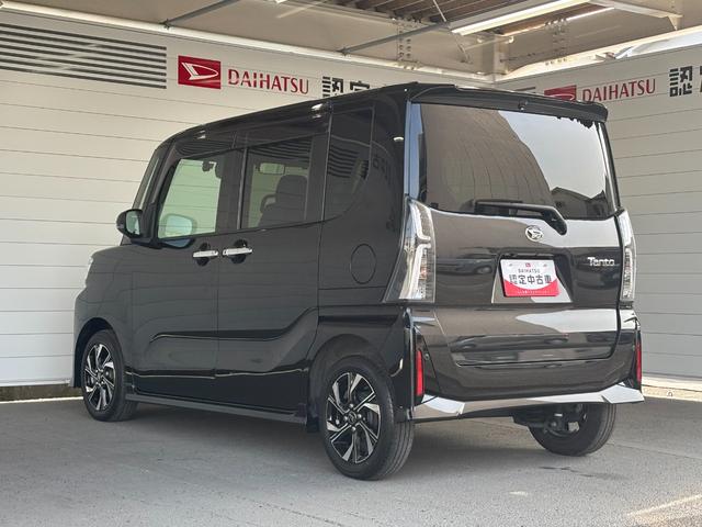 タントカスタムＸナビゲーション　バックカメラ　電動パーキングブレーキ　両側電動スライドドア　ＴＶコントロール　フロントシートヒーター　電動格納式ドアミラー　ＥＴＣ車載器　ドライブレコーダー　パワーウィンドウ（奈良県）の中古車