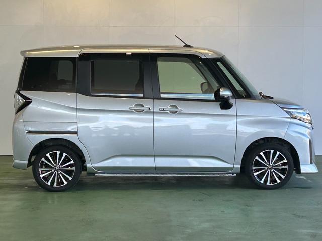 トールカスタムＧ　ターボバックカメラ対応　電動パーキング　両側電動スライドドア　プッシュボタンスタ−ト　衝突被害軽減ブレーキ　アイドリングストップ機能　コ−ナ−センサ−　クル−ズコントロ−ル（奈良県）の中古車