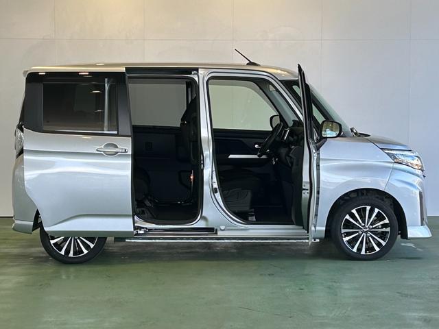 トールカスタムＧ　ターボバックカメラ対応　電動パーキング　両側電動スライドドア　プッシュボタンスタ−ト　衝突被害軽減ブレーキ　アイドリングストップ機能　コ−ナ−センサ−　クル−ズコントロ−ル（奈良県）の中古車