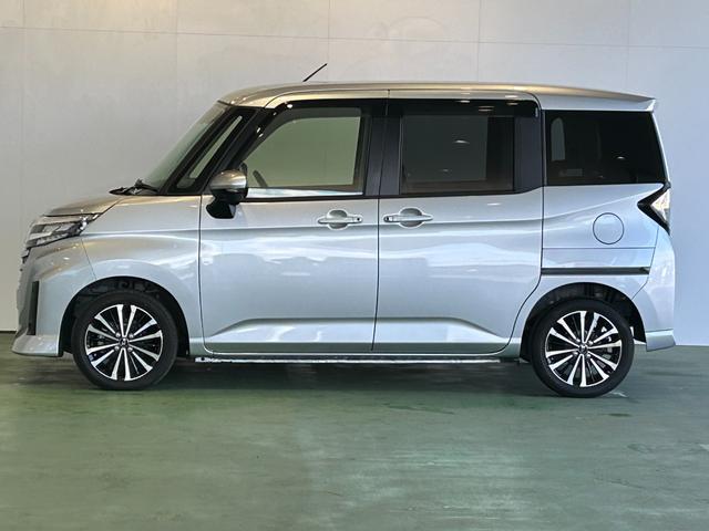 トールカスタムＧ　ターボバックカメラ対応　電動パーキング　両側電動スライドドア　プッシュボタンスタ−ト　衝突被害軽減ブレーキ　アイドリングストップ機能　コ−ナ−センサ−　クル−ズコントロ−ル（奈良県）の中古車