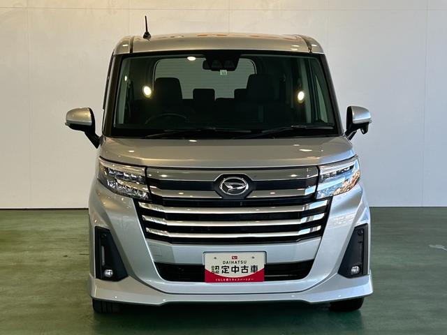 トールカスタムＧ　ターボバックカメラ対応　電動パーキング　両側電動スライドドア　プッシュボタンスタ−ト　衝突被害軽減ブレーキ　アイドリングストップ機能　コ−ナ−センサ−　クル−ズコントロ−ル（奈良県）の中古車