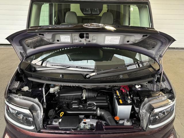 タントＸナビ装着時パノラマモニター対応　助手席側電動スライドドア　運転席・助手席シートヒーター　電動パーキングブレーキ　パワーウィンドウ　電動格納式ドアミラー　キーフリーシステム　アイドリングストップ機能（奈良県）の中古車