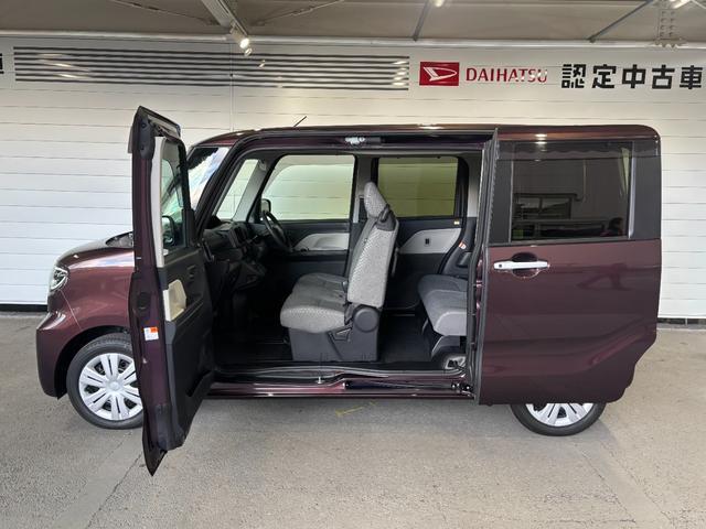 タントＸナビ装着時パノラマモニター対応　助手席側電動スライドドア　運転席・助手席シートヒーター　電動パーキングブレーキ　パワーウィンドウ　電動格納式ドアミラー　キーフリーシステム　アイドリングストップ機能（奈良県）の中古車