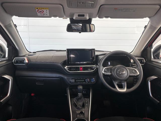 ロッキーＸ　ＨＥＶナビゲーション　パノラマモニター　電動パーキングブレーキ　オートエアコン　電動格納式ドアミラー　パワーウィンドウ　アイドリングストップ機能　プッシュスタートスイッチ　キーフリーシステム（奈良県）の中古車