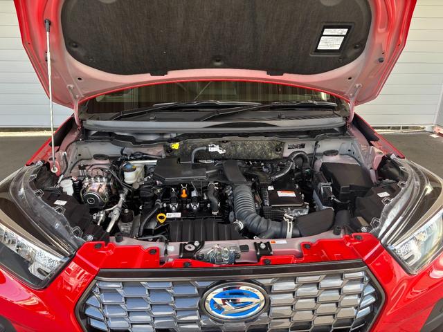 ロッキーＸ　ＨＥＶナビゲーション　パノラマモニター　電動パーキングブレーキ　オートエアコン　電動格納式ドアミラー　パワーウィンドウ　アイドリングストップ機能　プッシュスタートスイッチ　キーフリーシステム（奈良県）の中古車