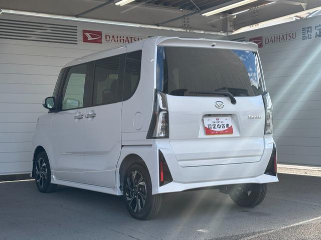 タントカスタムＸ６．８インチディスプレイオーディオ　バックカメラ　両側電動スライドドア　電動パーキングブレーキ　運転席・助手席シートヒーター　電動格納式ドアミラー　パワーウィンドウ　アルミホイール　キーフリーシステム（奈良県）の中古車