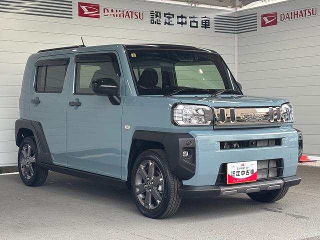 タフトＧターボ　ダーククロムベンチャー１０インチ大画面ナビゲーション　パノラマモニター　ドライブレコーダー　電動パーキングブレーキ　運転席・助手席シートヒーター　電動格納式ドアミラー　パワーウィンドウ　プッシュスタートスイッチ　キーフリー（奈良県）の中古車