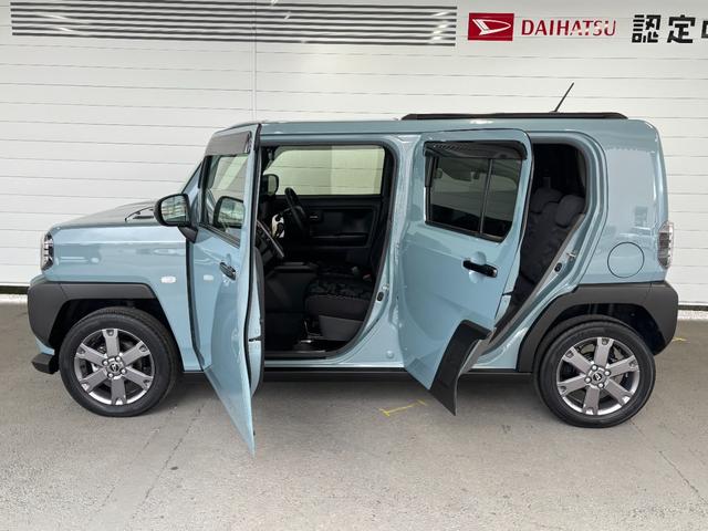 タフトＧターボ　ダーククロムベンチャー１０インチ大画面ナビゲーション　パノラマモニター　ドライブレコーダー　電動パーキングブレーキ　運転席・助手席シートヒーター　電動格納式ドアミラー　パワーウィンドウ　プッシュスタートスイッチ　キーフリー（奈良県）の中古車