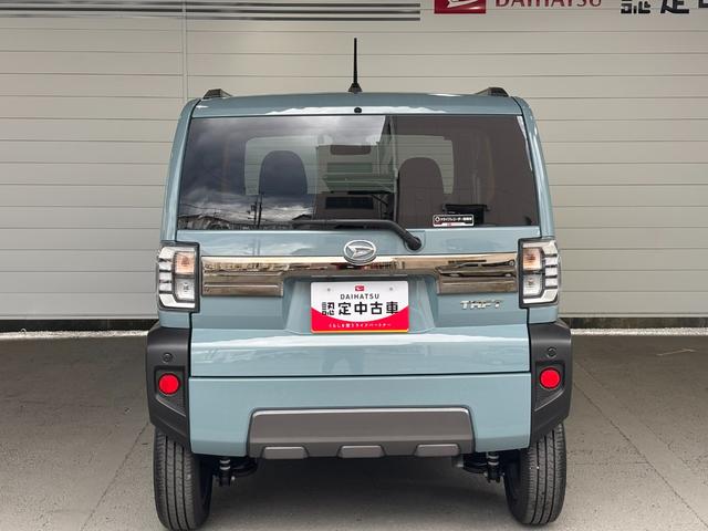 タフトＧターボ　ダーククロムベンチャー１０インチ大画面ナビゲーション　パノラマモニター　ドライブレコーダー　電動パーキングブレーキ　運転席・助手席シートヒーター　電動格納式ドアミラー　パワーウィンドウ　プッシュスタートスイッチ　キーフリー（奈良県）の中古車