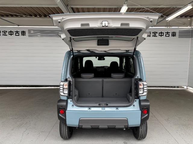 タフトＧターボ　ダーククロムベンチャー１０インチ大画面ナビゲーション　パノラマモニター　ドライブレコーダー　電動パーキングブレーキ　運転席・助手席シートヒーター　電動格納式ドアミラー　パワーウィンドウ　プッシュスタートスイッチ　キーフリー（奈良県）の中古車