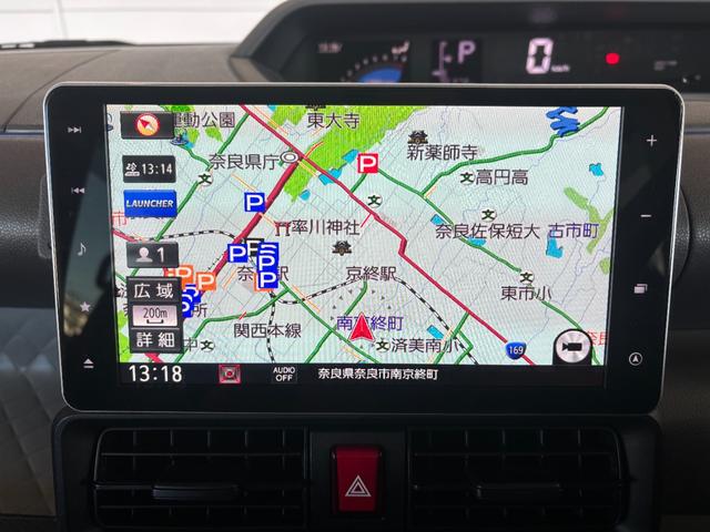 タントＸセレクションナビゲーション　バックカメラ　ドライブレコーダー　ＴＶコントロール　フロントシートヒーター　助手席側電動スライドドア　パワーウィンドウ　電動格納式ドアミラー　アイドリングストップ機能　キーフリー（奈良県）の中古車