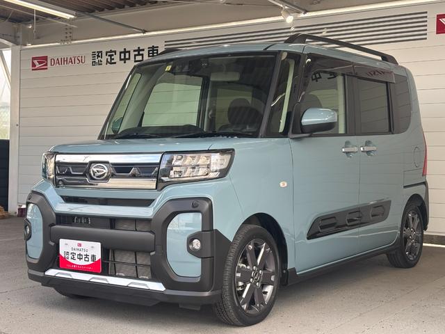 タントファンクロスターボ９インチディスプレイオーディオ　バックカメラ　ドライブレコーダー　ＥＴＣ車載器　両側電動スライドドア　電動パーキングブレーキ　フロントシートヒーター　電動格納式ドアミラー　アルミホイール　キーフリー（奈良県）の中古車