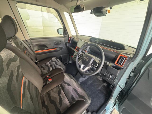 タントファンクロスターボ９インチディスプレイオーディオ　バックカメラ　ドライブレコーダー　ＥＴＣ車載器　両側電動スライドドア　電動パーキングブレーキ　フロントシートヒーター　電動格納式ドアミラー　アルミホイール　キーフリー（奈良県）の中古車