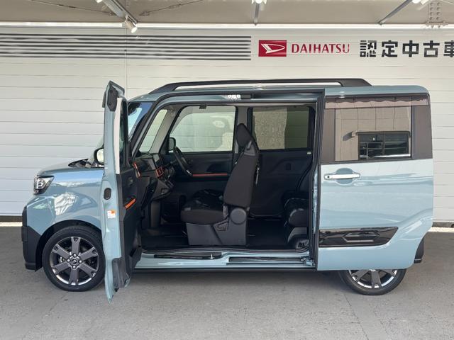 タントファンクロスターボ９インチディスプレイオーディオ　バックカメラ　ドライブレコーダー　ＥＴＣ車載器　両側電動スライドドア　電動パーキングブレーキ　フロントシートヒーター　電動格納式ドアミラー　アルミホイール　キーフリー（奈良県）の中古車