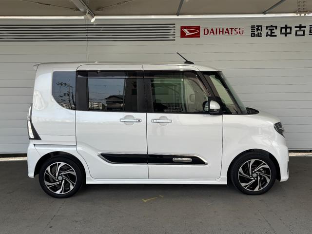 タントカスタムＲＳナビゲーション　バックカメラ　ＥＴＣ車載器　ＴＶコントロール　フロントシートヒーター　両側電動スライドドア　電動格納式ドアミラー　パワーウィンドウ　オートエアコン　プッシュスタートスイッチ　キーフリー（奈良県）の中古車