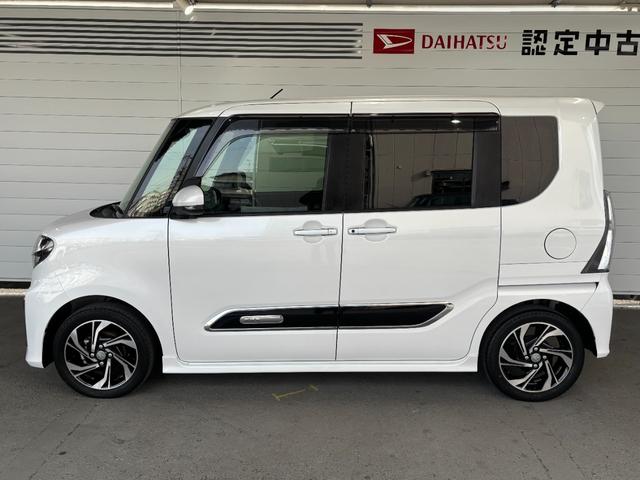 タントカスタムＲＳナビゲーション　バックカメラ　ＥＴＣ車載器　ＴＶコントロール　フロントシートヒーター　両側電動スライドドア　電動格納式ドアミラー　パワーウィンドウ　オートエアコン　プッシュスタートスイッチ　キーフリー（奈良県）の中古車