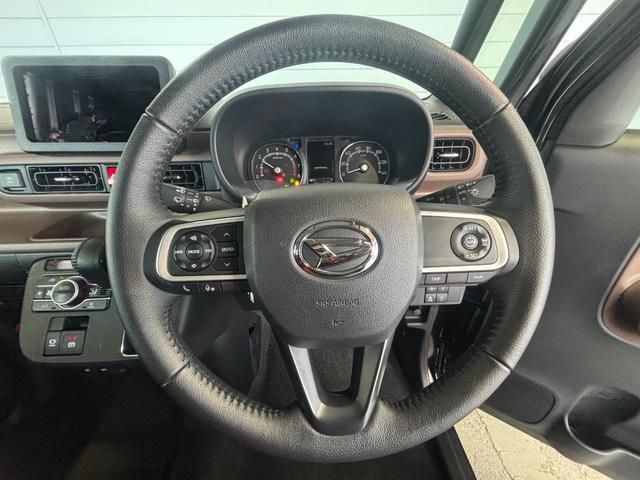 ムーヴキャンバスセオリーGターボ4WD ナビ取付時バックカメラ対応 電動パーキングブレーキ オートエアコン 電動格納式ドアミラー フロントシートヒーター 両側電動スライドドア キーフリーシステム アイドリングストップ機能(奈良県)の中古車