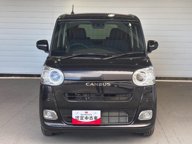 ムーヴキャンバスセオリーGターボ4WD ナビ取付時バックカメラ対応 電動パーキングブレーキ オートエアコン 電動格納式ドアミラー フロントシートヒーター 両側電動スライドドア キーフリーシステム アイドリングストップ機能(奈良県)の中古車