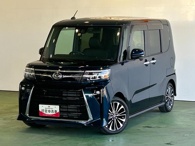 タントカスタムRSナビ ドラレコ ETC 衝突被害軽減ブレーキ コ−ナ−センサ− 全車速追従機能付ACC 両側電動スライドドア シ−トヒ−タ− アイドリングストップ機能 プッシュボタンスタ−ト パノラマモニタ−(奈良県)の中古車