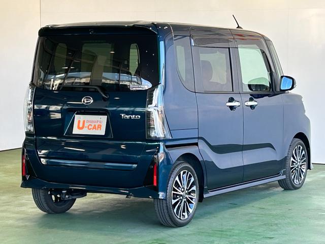タントカスタムRSナビ ドラレコ ETC 衝突被害軽減ブレーキ コ−ナ−センサ− 全車速追従機能付ACC 両側電動スライドドア シ−トヒ−タ− アイドリングストップ機能 プッシュボタンスタ−ト パノラマモニタ−(奈良県)の中古車