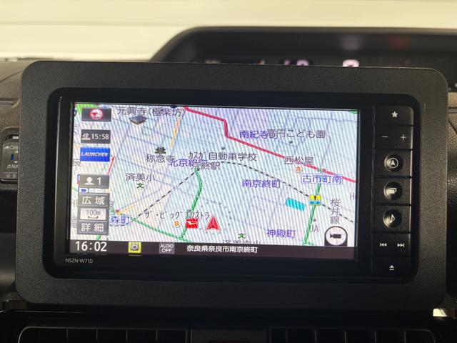 タントカスタムＸナビゲーション　バックカメラ　ドライブレコーダー　ＥＴＣ車載器　フロントシートヒーター　両側電動スライドドア　電動格納式ドアミラー　電動パーキングブレーキ　プッシュスタートスイッチ　アルミホイール（奈良県）の中古車