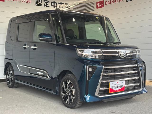 タントカスタムＸナビゲーション　バックカメラ　ドライブレコーダー　ＥＴＣ車載器　フロントシートヒーター　両側電動スライドドア　電動格納式ドアミラー　電動パーキングブレーキ　プッシュスタートスイッチ　アルミホイール（奈良県）の中古車