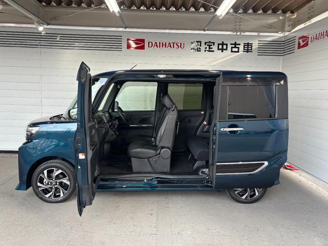 タントカスタムＸナビゲーション　バックカメラ　ドライブレコーダー　ＥＴＣ車載器　フロントシートヒーター　両側電動スライドドア　電動格納式ドアミラー　電動パーキングブレーキ　プッシュスタートスイッチ　アルミホイール（奈良県）の中古車