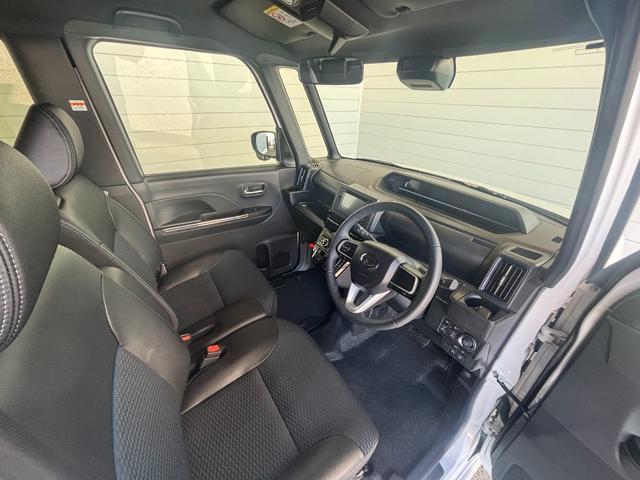 タントカスタムＲＳ６．８インチディスプレイオーディオ　パノラマモニター　電動パーキングブレーキ　フロントシートヒーター　両側電動スライドドア　プッシュスタートスイッチ　電動格納式ドアミラー　アルミホイール　キーフリー（奈良県）の中古車