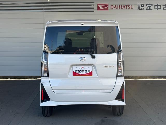 タントカスタムＲＳ６．８インチディスプレイオーディオ　パノラマモニター　電動パーキングブレーキ　フロントシートヒーター　両側電動スライドドア　プッシュスタートスイッチ　電動格納式ドアミラー　アルミホイール　キーフリー（奈良県）の中古車