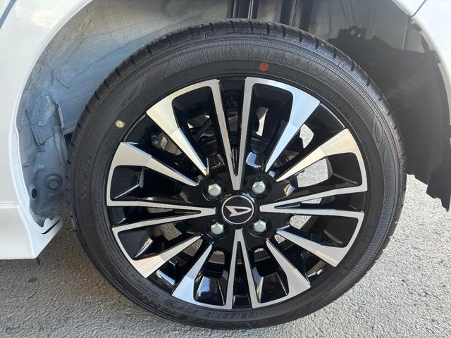 タントカスタムＲＳ６．８インチディスプレイオーディオ　パノラマモニター　電動パーキングブレーキ　フロントシートヒーター　両側電動スライドドア　プッシュスタートスイッチ　電動格納式ドアミラー　アルミホイール　キーフリー（奈良県）の中古車