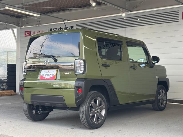 タフトGターボナビゲーション バックカメラ 電動パーキングブレーキ フロントシートヒーター 電動格納式ドアミラー オートエアコン プッシュスタートスイッチ アルミホイール キーフリー アイドリングストップ機能(奈良県)の中古車