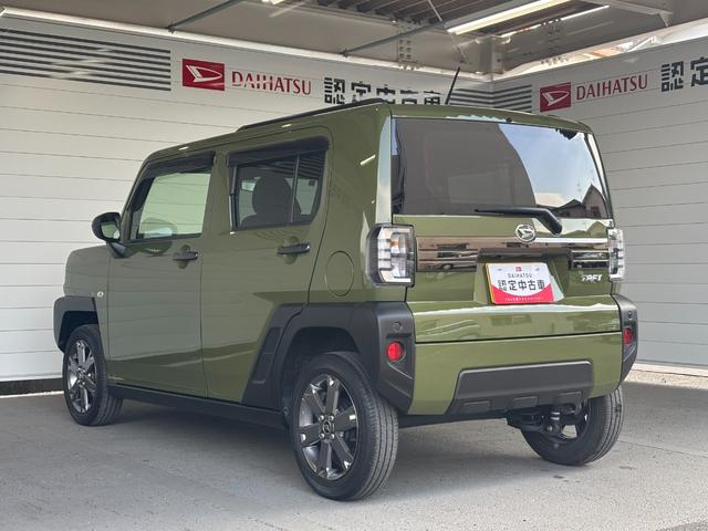 タフトGターボナビゲーション バックカメラ 電動パーキングブレーキ フロントシートヒーター 電動格納式ドアミラー オートエアコン プッシュスタートスイッチ アルミホイール キーフリー アイドリングストップ機能(奈良県)の中古車