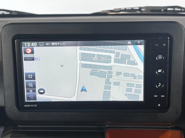 タフトＧ純正ナビゲーション　パノラマモニター　ドライブレコーダー　フロントシートヒーター　電動パーキングブレーキ　電動格納式ドアミラー　パワーウィンドウ　プッシュスタートスイッチ　キーフリーシステム（奈良県）の中古車