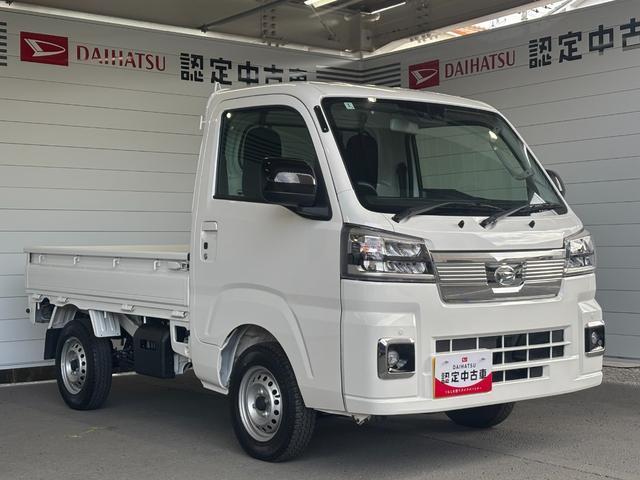 ハイゼットトラックＥＸＴマニュアルエアコン　オーディオ穴　電動格納式ドアミラー　パワーウィンドウ　プッシュスタートスイッチ　キーフリーシステム　荷台作業灯　アイドリングストップ機能　コーナーセンサー（奈良県）の中古車