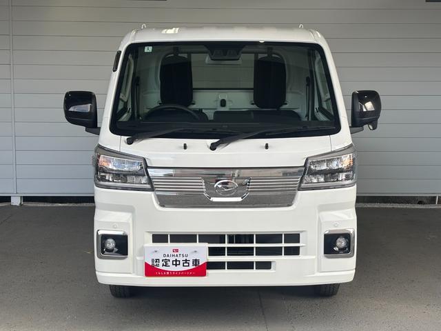 ハイゼットトラックＥＸＴマニュアルエアコン　オーディオ穴　電動格納式ドアミラー　パワーウィンドウ　プッシュスタートスイッチ　キーフリーシステム　荷台作業灯　アイドリングストップ機能　コーナーセンサー（奈良県）の中古車