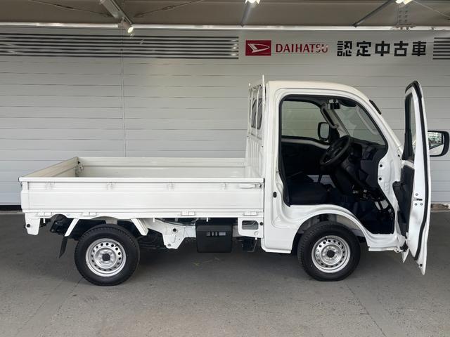 ハイゼットトラックＥＸＴマニュアルエアコン　オーディオ穴　電動格納式ドアミラー　パワーウィンドウ　プッシュスタートスイッチ　キーフリーシステム　荷台作業灯　アイドリングストップ機能　コーナーセンサー（奈良県）の中古車